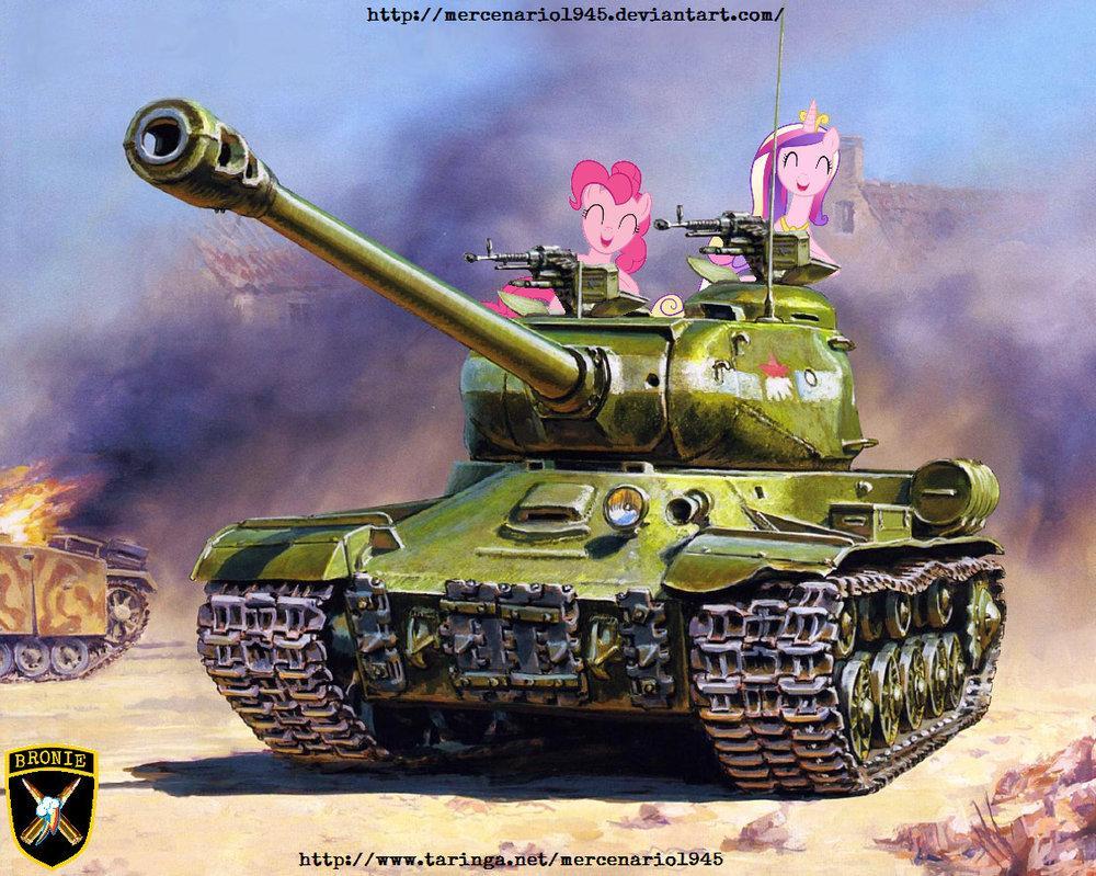 my little pony  tank t 34 bronie by merc