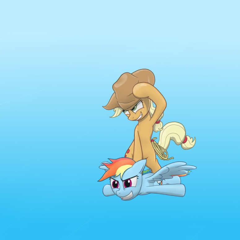 surfing on a rainbow by thestoicmachine-