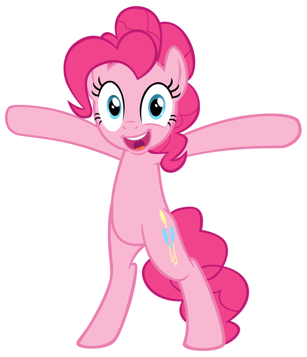 Pinkie pie wanna hug you by lazy joe-d52