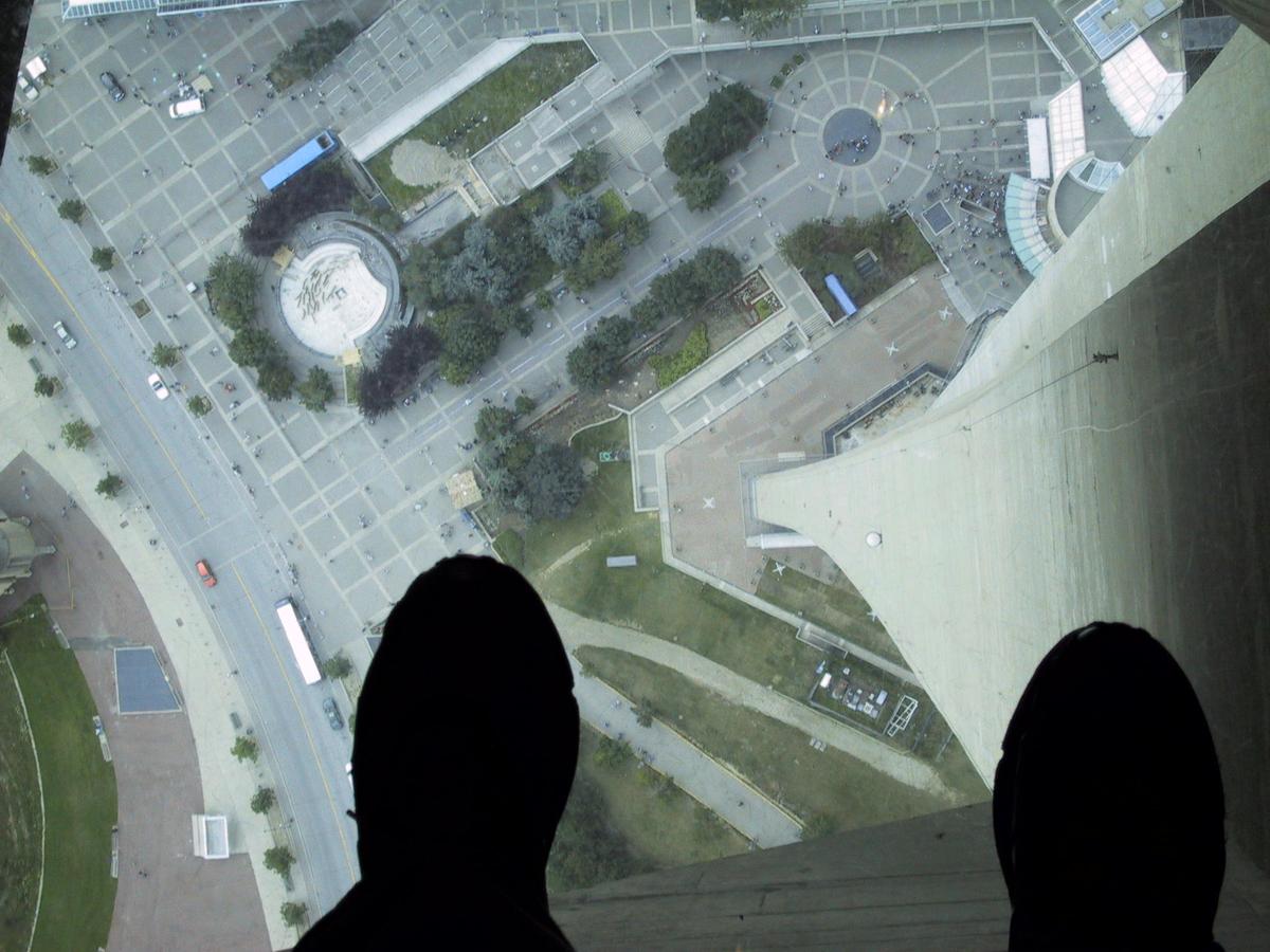 Glass Floor of the CN Tower