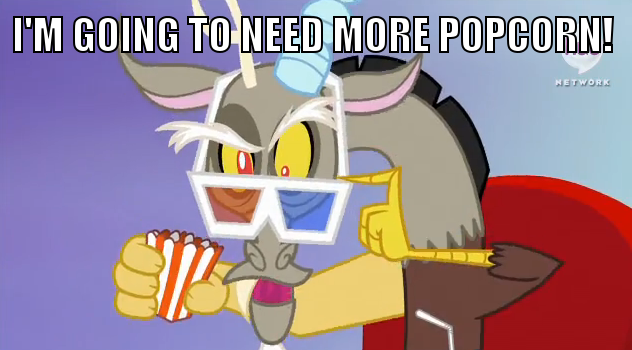discord s gonna need more popcorn  by ta