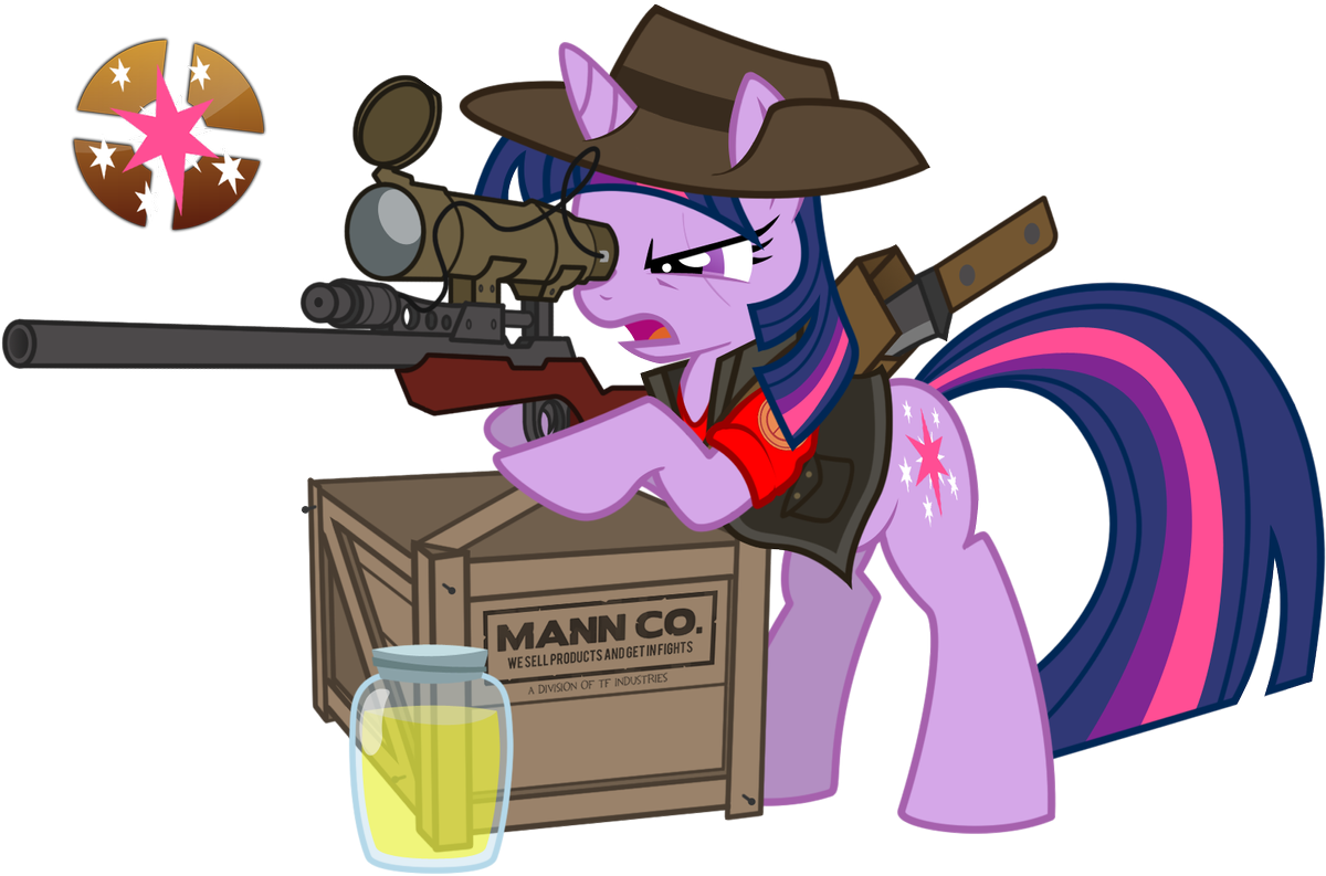 Twilight-is-a-sniper-my-little-pony-frie