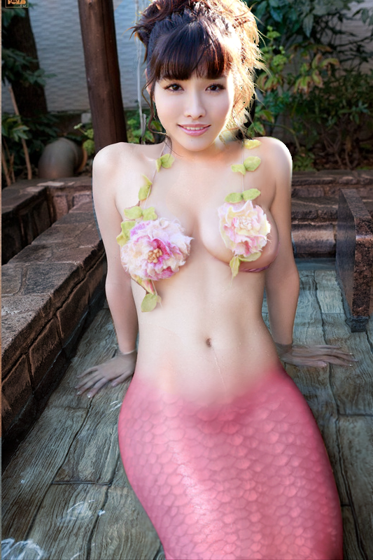 flower mermaid by blutooth58-d83yu9t