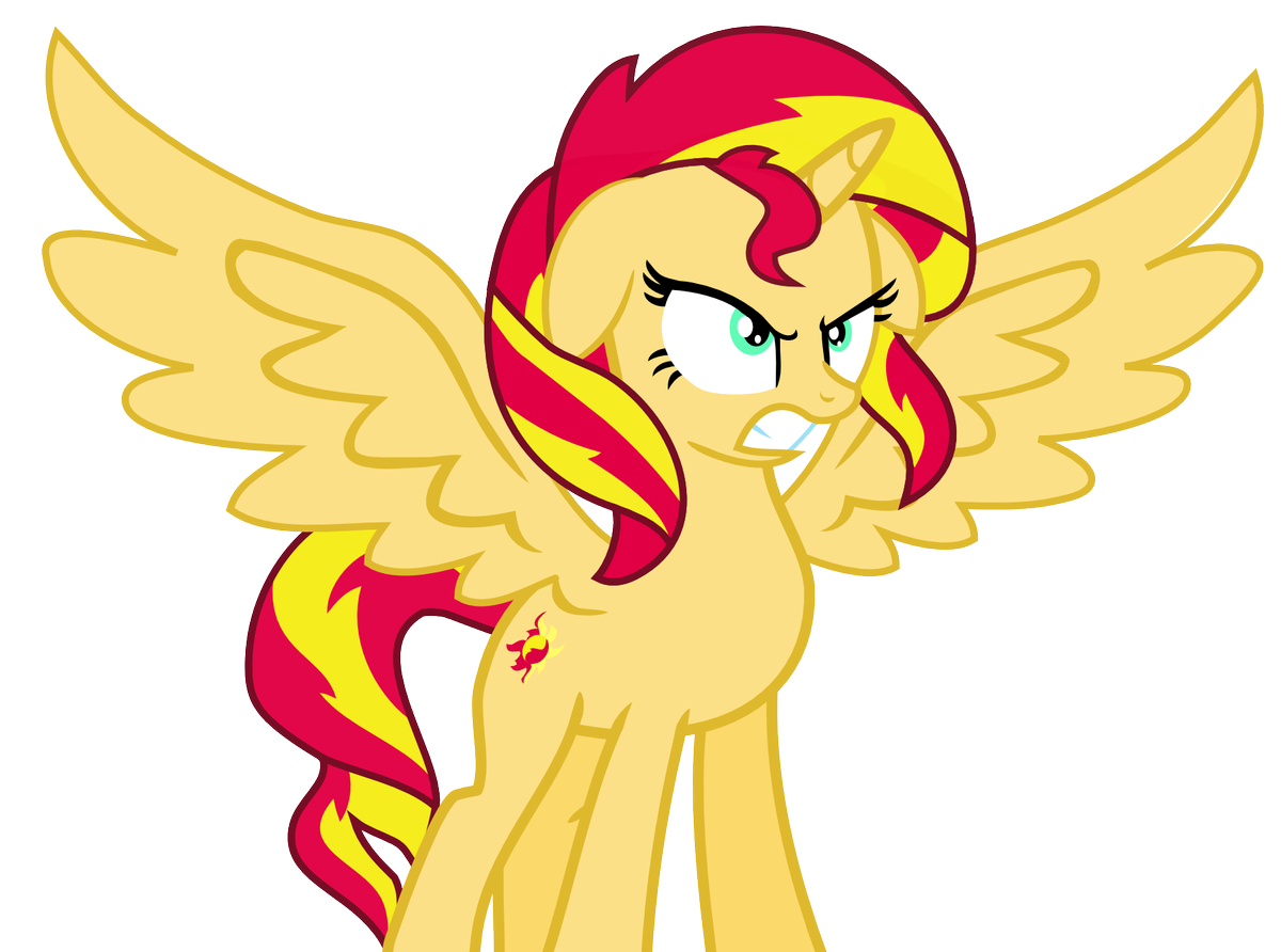 ailcorn sunset shimmer anger by mighty35