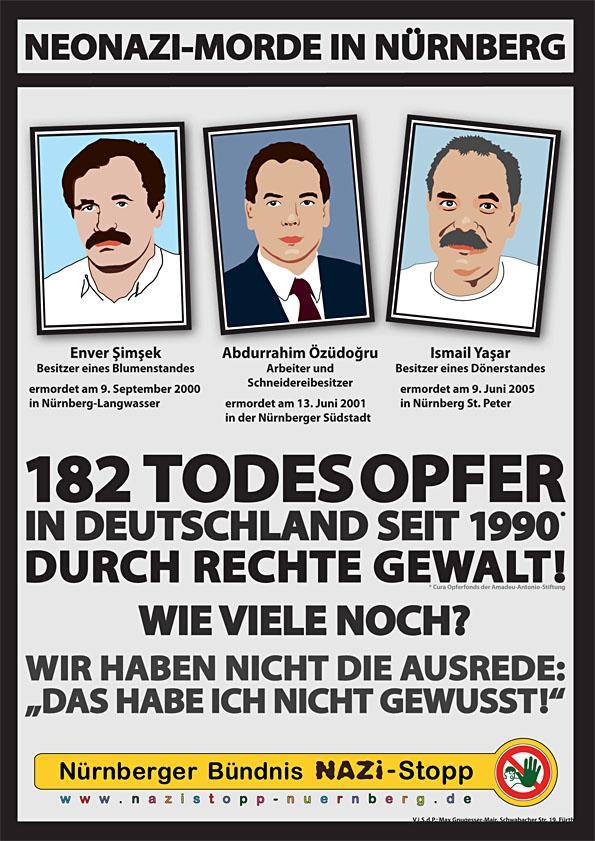 Plakat Nazimorde A4