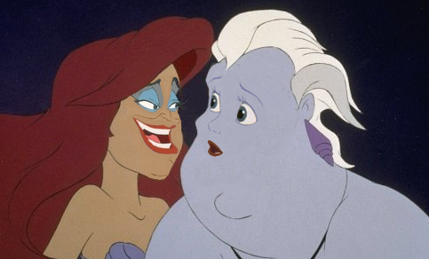 Ariel-and-ursula-face-swap-disney-prince