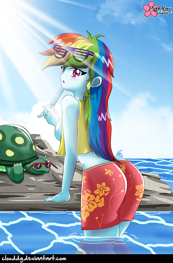 rainbow girl by clouddg-d8rcgre