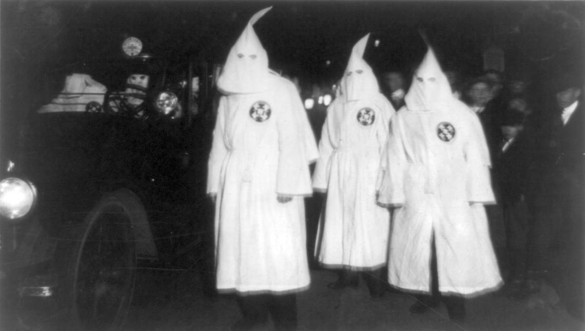 Ku Klux Klan Virgina 1922 Parade