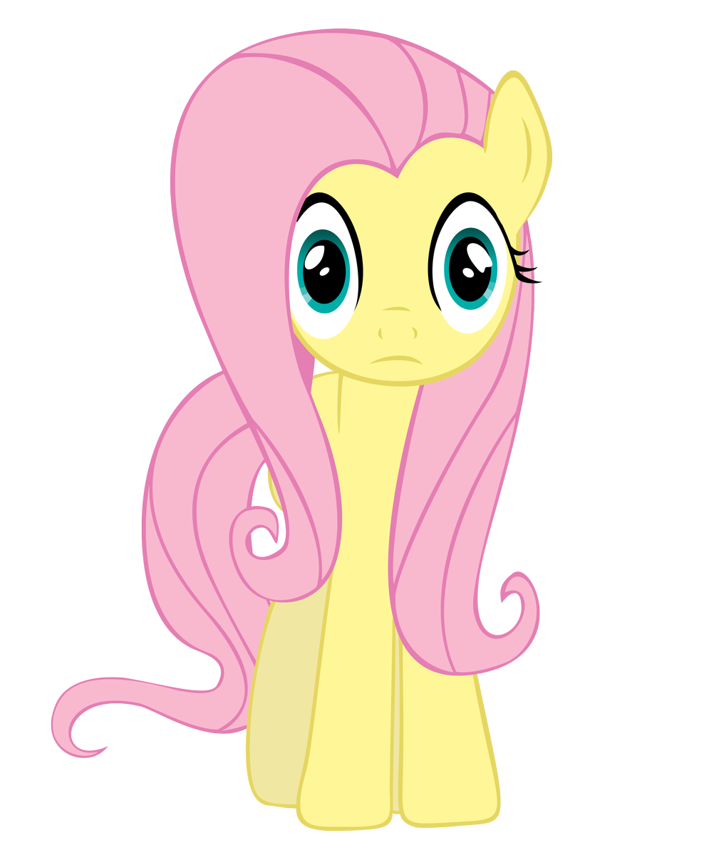 fluttershy sees into your soul by theflu