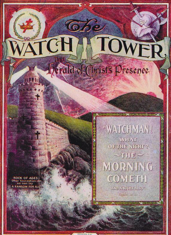 Watch Tower 1 January 1912 cover