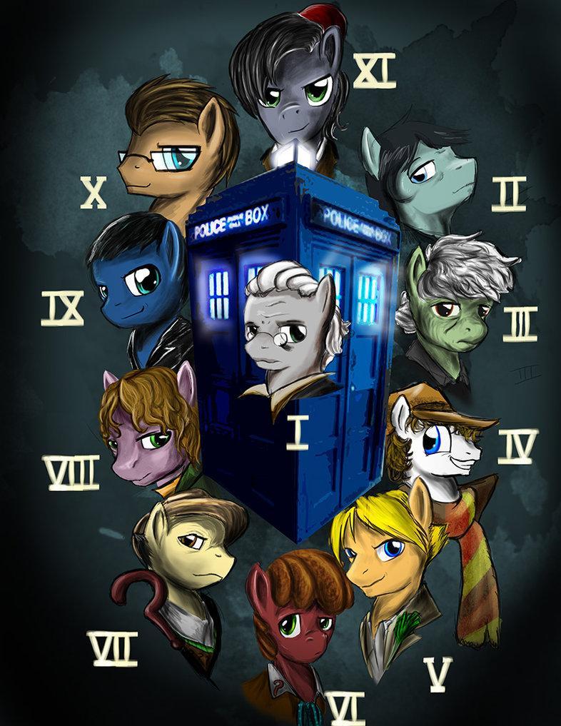 the many faces of doctor whooves by d lo