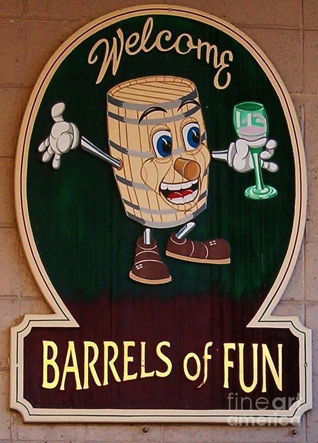 barrel-of-fun-welcome-sign-sara-raber