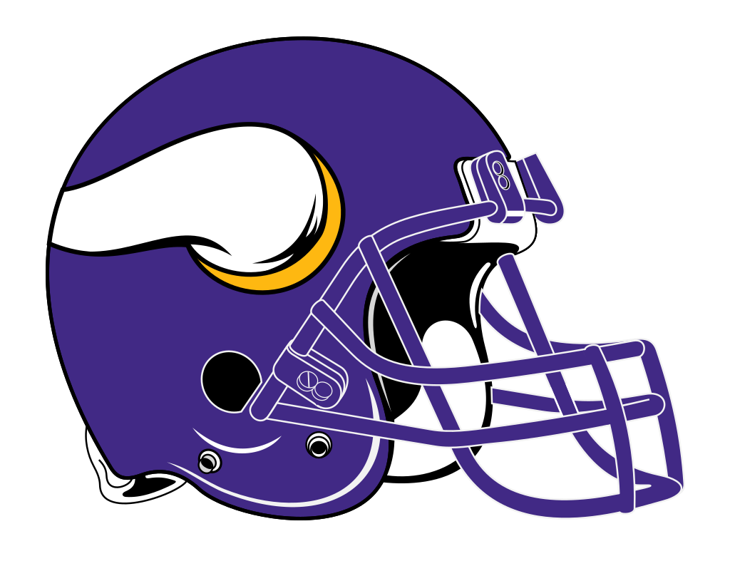 1024px-Minnesota Vikings helmet rightfac