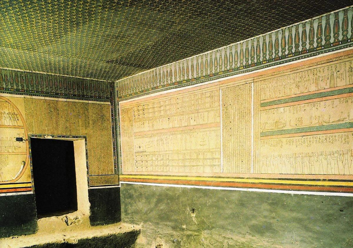 Raum des Sarkophags KV35