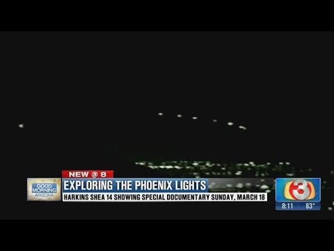 Youtube: 21 years since mysterious lights hovered over Phoenix