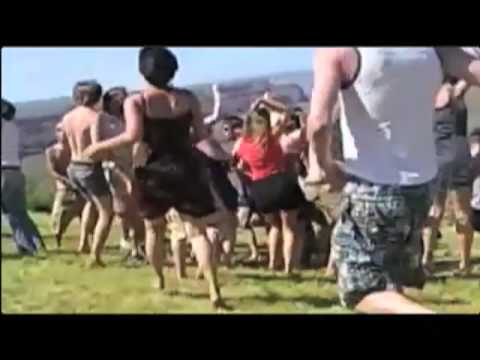 Youtube: Dancing Guy Sasquatch 2009 * Multicamera - Edit *  SantiGold - Unstoppable - (cams in sync)