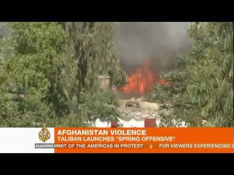 Youtube: Afghan Taliban launch 'spring offensive'