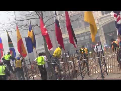 Youtube: Explosions at the Boston Marathon