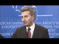 Youtube: Gunther Oettinger Press Point after EU Hearings