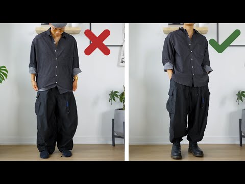 Youtube: Why You Look BAD In Baggy/Wide Fit Pants (10 MISTAKES)