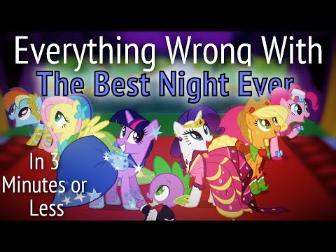 Youtube: (Parody) Everything Wrong With The Best Night Ever in 3 Minutes or Less