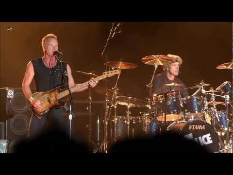 Youtube: The Police - Message in a Bottle 2008 Live Video HD