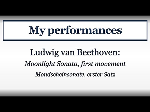 Youtube: Ludwig van Beethoven - Mondscheinsonate 1. Satz