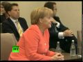 Youtube: Merkel's sly smile as Germany boots England out of World Cup