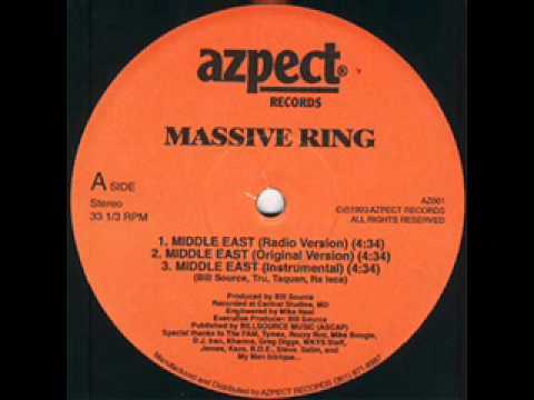 Youtube: MASSIVE RING - MIDDLE EAST ( rare 1993 MD rap )