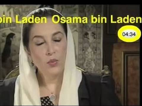 Youtube: Bhutto didn't mean to say "Osama bin Laden"