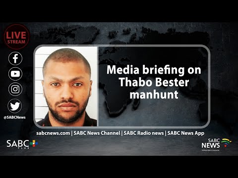 Youtube: Media briefing on Thabo Bester developments