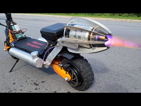 Youtube: Jet Powered Scooter