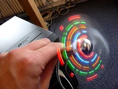 Youtube: De USB propeller met LED verlichting! Bij ForFunOnly