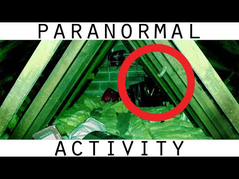 Youtube: Real Poltergeist Caught On Tape In Attic. More Poltergeist Footage
