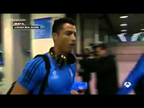 Youtube: Cristiano Ronaldo and Florentino Perez discuss before PSG game