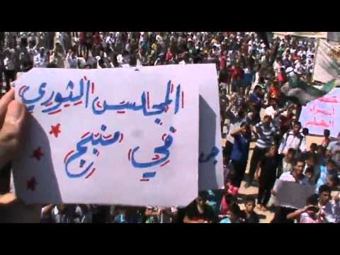 Youtube: حلب - منبج || جمعة بشائر النصر لاحت 7 \ 9 \ 2012