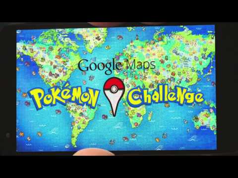 Youtube: Google Maps: Pokémon Challenge