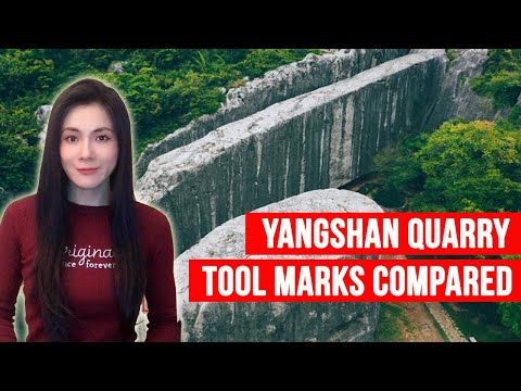 Youtube: Tool Marks on Yangshan Monument Match Modern Machine Marks