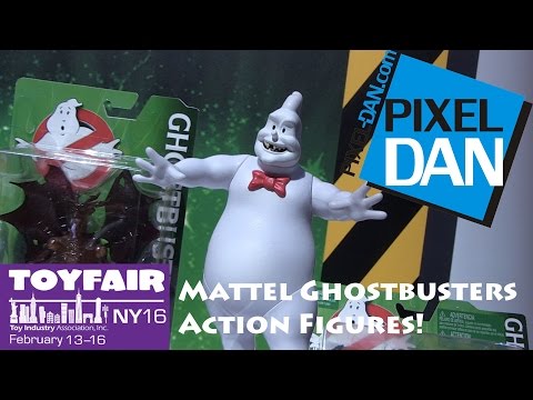 Youtube: Mattel Ghostbusters 2016 New Action Figures Product Walkthrough at Toy Fair