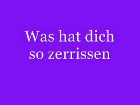 Youtube: Juli Zerrissen Lyrics