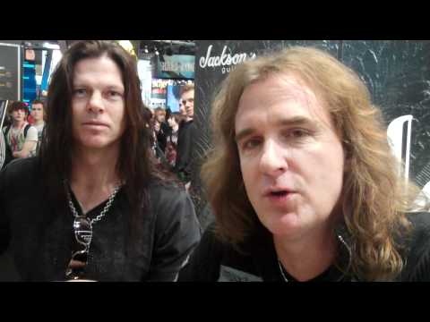Youtube: David Ellefson & Chris Broderick of Megadeth at Jackson Guitars Musik Messe Germany.mp4