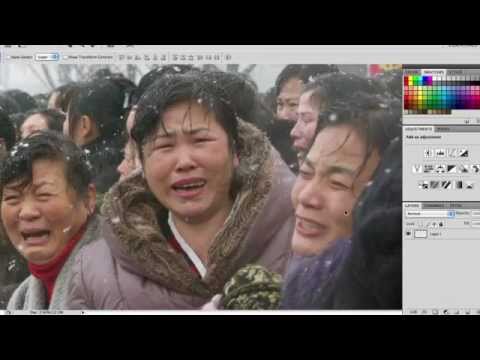 Youtube: North Korean Photoshop Tutorial