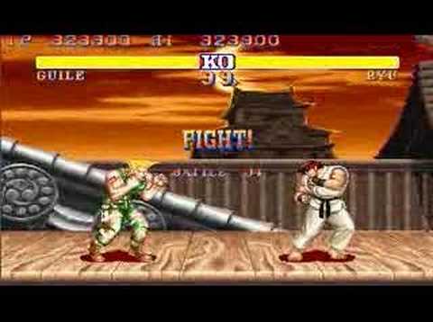Youtube: Street Fighter II Guile All Perfect 1/2