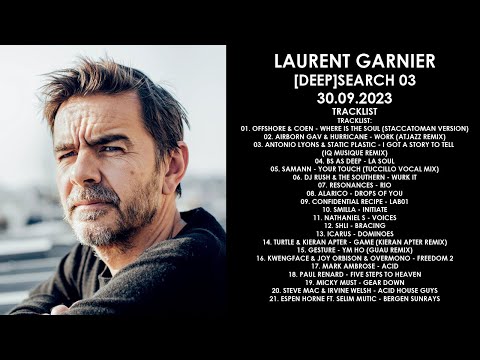 Youtube: LAURENT GARNIER (France) @ [DEEP]Search 03 30.09.2023