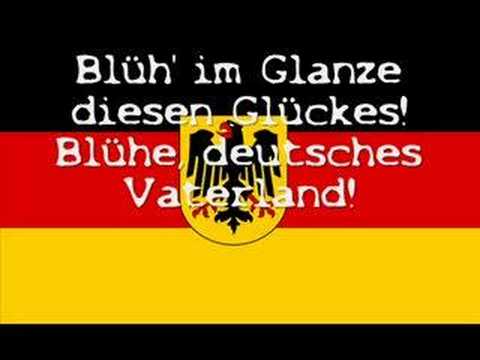 Youtube: Deutsche Nationalhymne