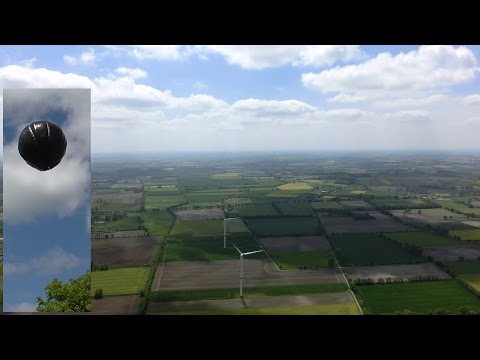 Youtube: Luftaufnahmen mit dem Solarballon (solar balloon, balao solar)