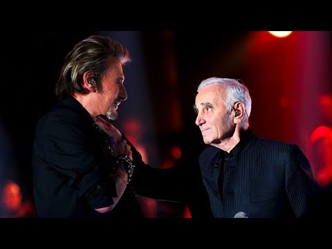 Youtube: Charles Aznavour et Johnny Hallyday - Ma Vie