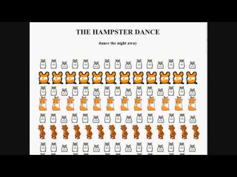 Youtube: Original HampsterDance circa 1997 (hamsters dancing online)... and peek at the new
