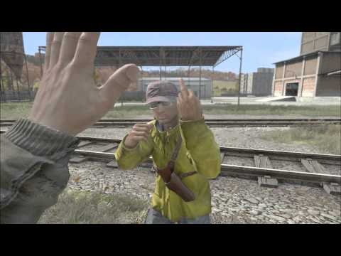 Youtube: DayZ - Tried to high five a guy coming out of Grishino (THE REALITY)