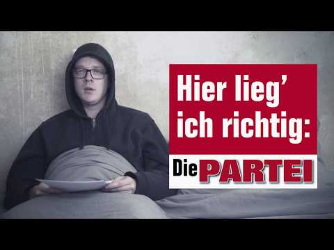 Youtube: Bundestagswahl 2017 | die PARTEI - TV Spot 2017